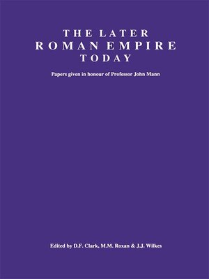 cover image of The Later Roman Empire Today